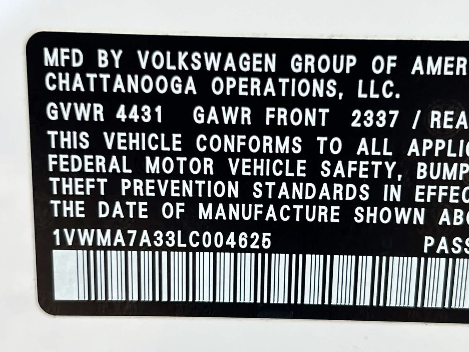 Used 2020 Volkswagen Passat 2.0T R-Line FWD image 35
