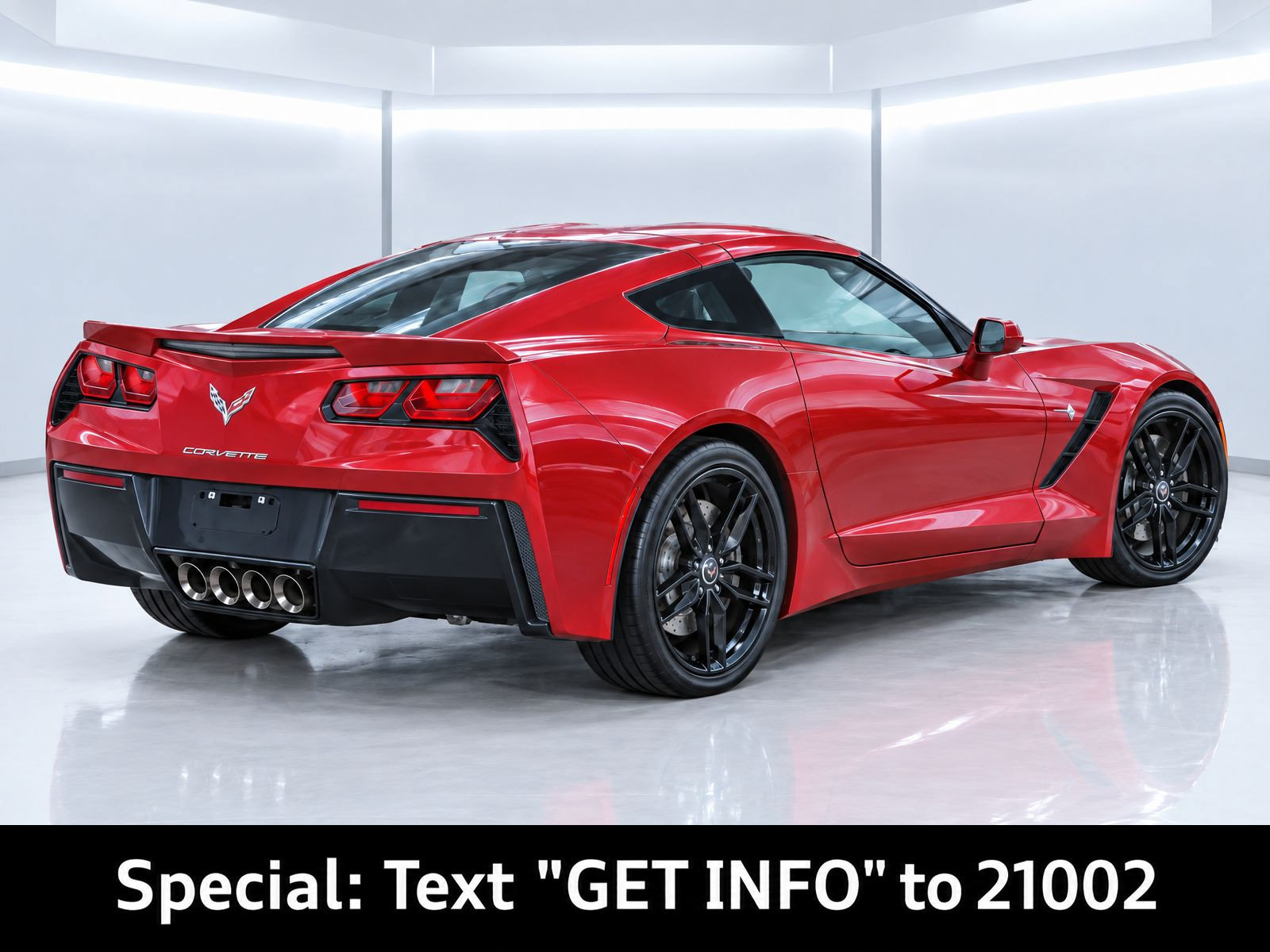 Used 2014 Chevrolet Corvette Stingray Coupe w/ 3LT Preferred Equipment Group RWD image 4