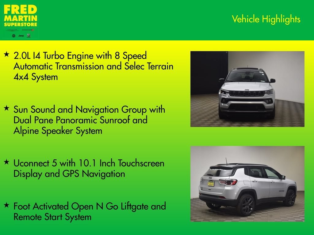 New 2026 Jeep Compass Limited w/ Sun, Sound & Navigation Group AWD/4WD image 8