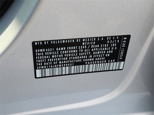 Used 2015 Volkswagen Jetta SE image 14