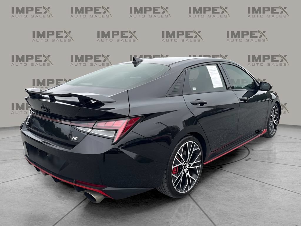 Used 2022 Hyundai Elantra N w/ Preferred Accessory Package FWD image 3