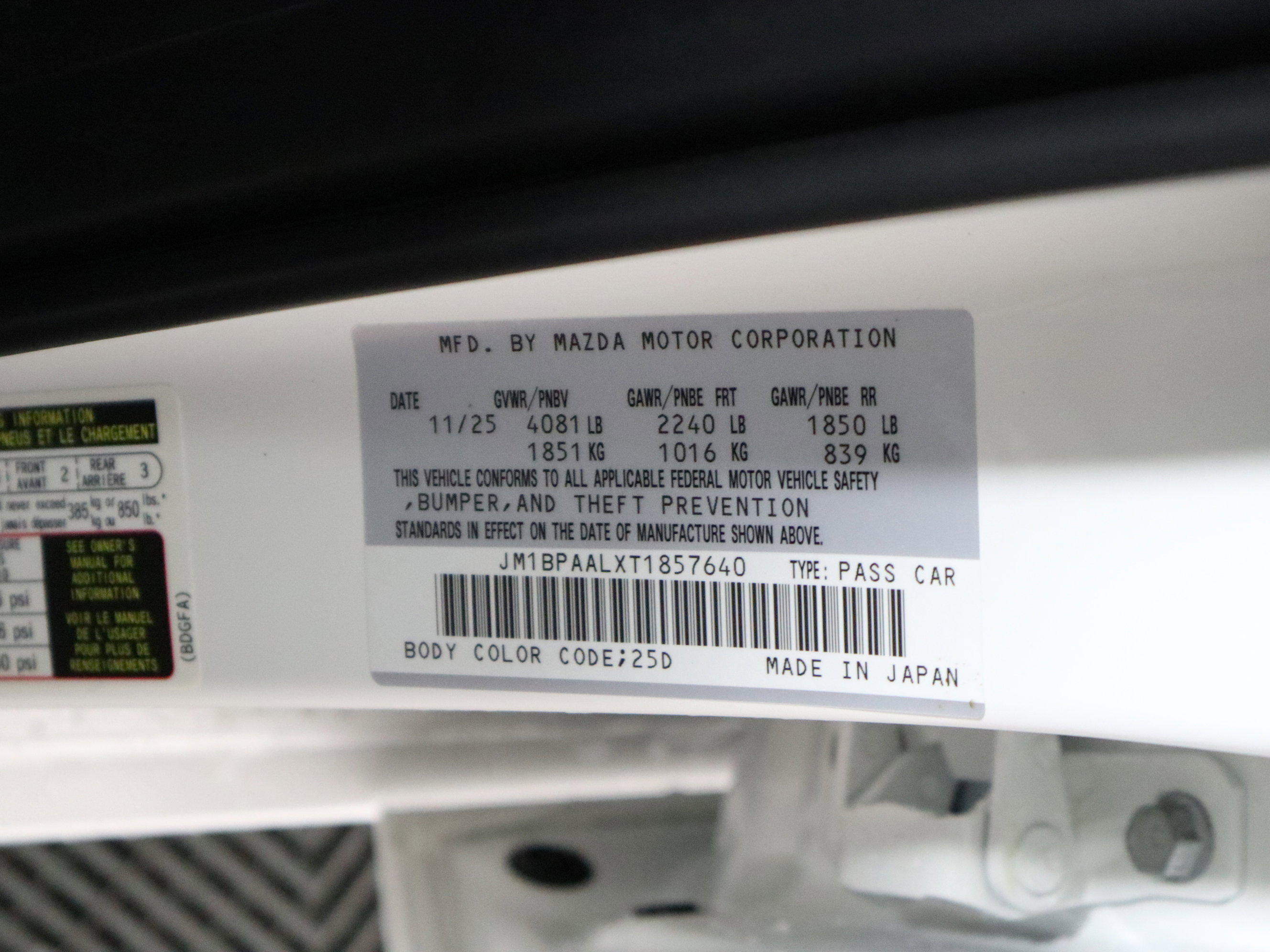 New 2026 MAZDA MAZDA3 s image 34