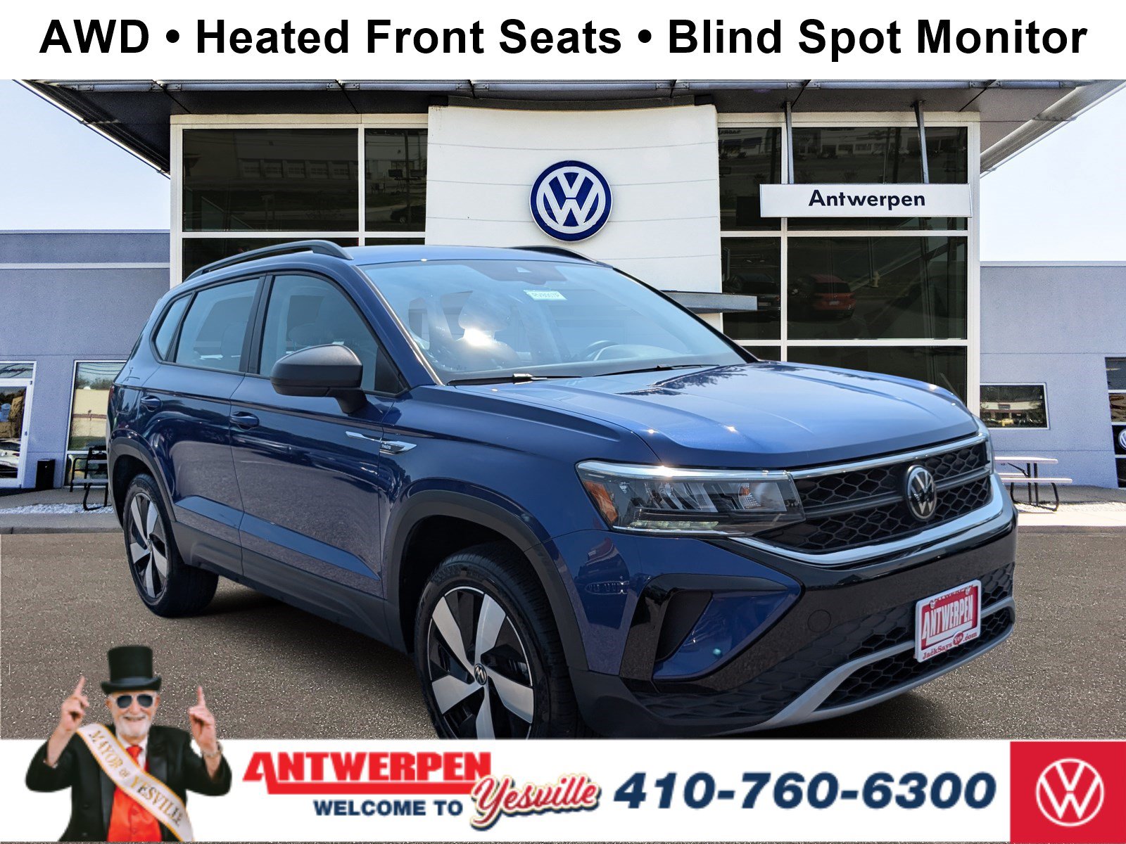 Used 2023 Volkswagen Taos S w/ Driver Assistance Package