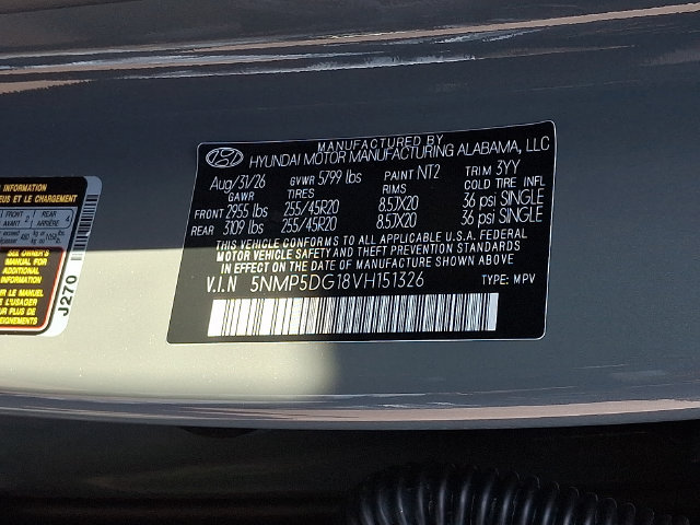 New 2027 Hyundai Santa Fe Calligraphy AWD/4WD image 16