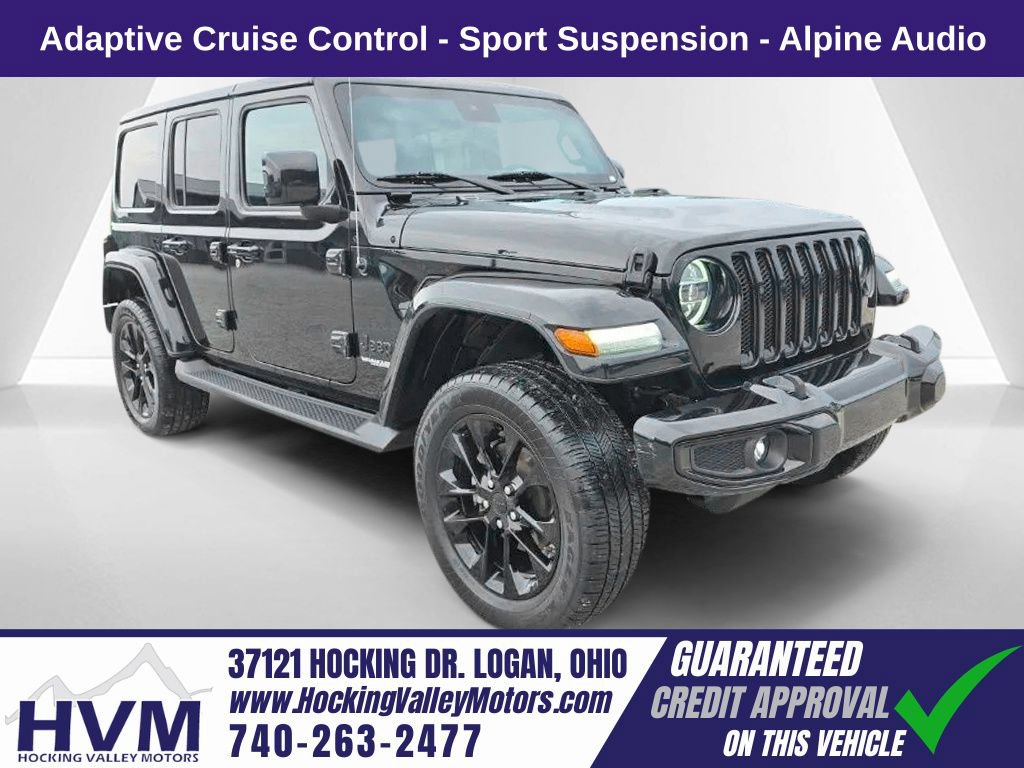Used 2021 Jeep Wrangler Unlimited Sahara AWD/4WD image 1