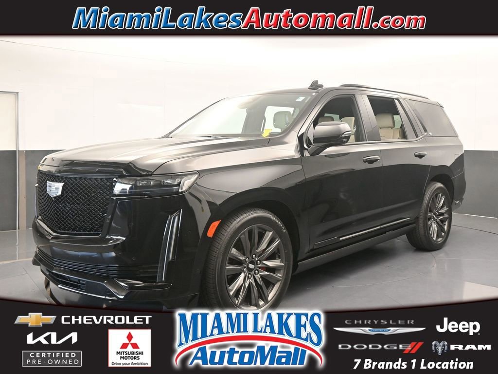 Used 2021 Cadillac Escalade Sport w/ Driver Assist Tech Package