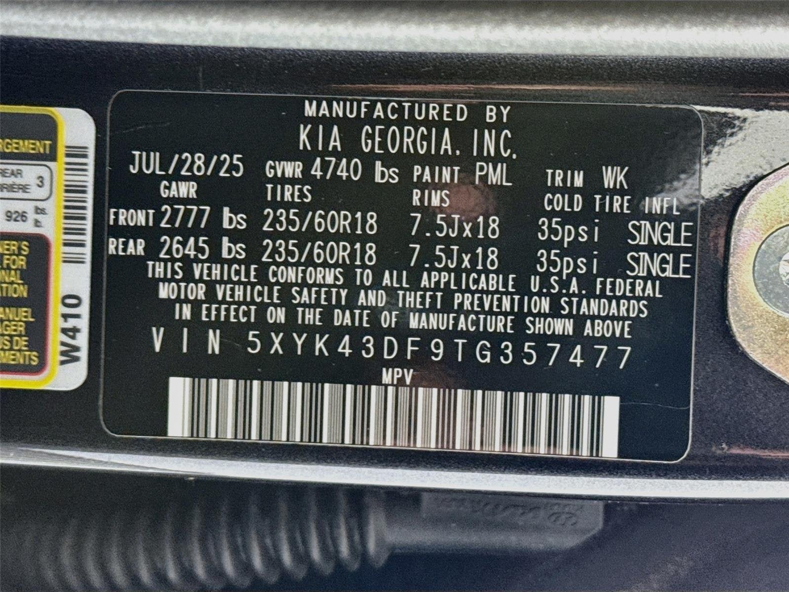 Certified 2026 Kia Sportage SX FWD image 34