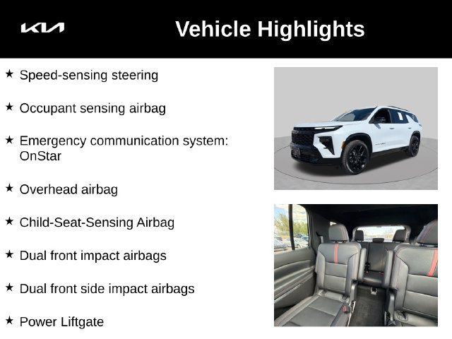 Used 2026 Chevrolet Traverse RS w/ LPO, Floor Liner Package AWD/4WD image 15