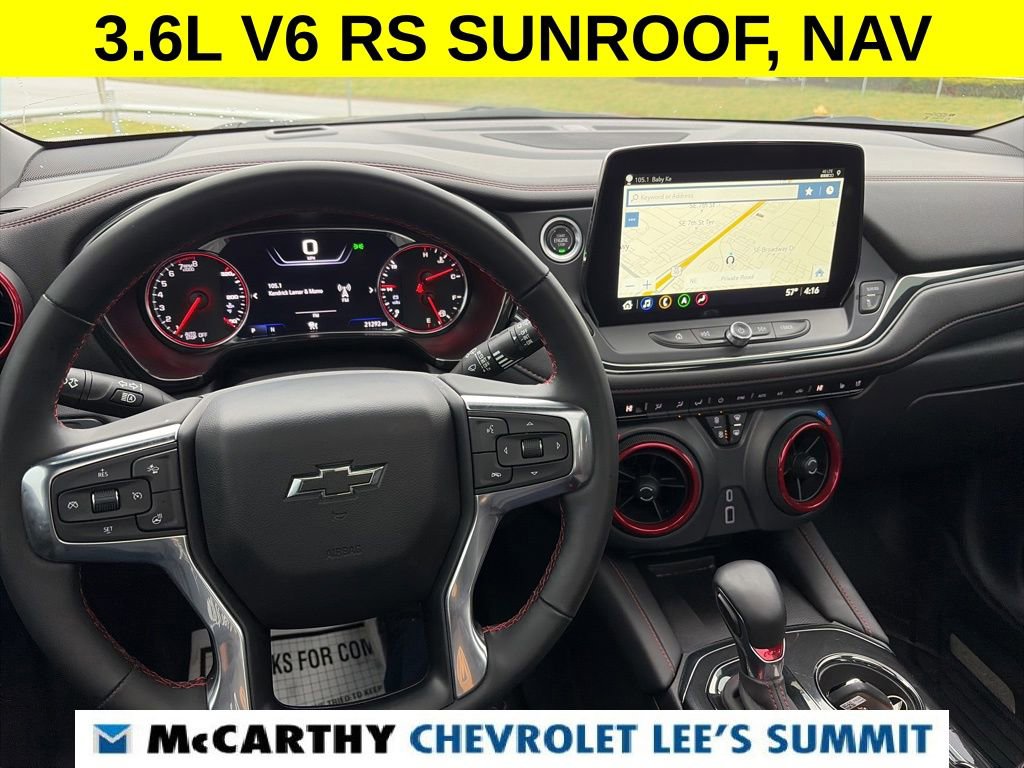 Certified 2024 Chevrolet Blazer RS w/ Driver Confidence II Package image 22