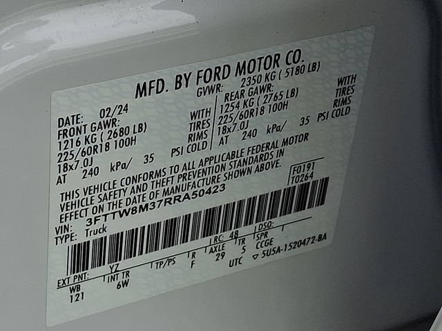 Certified 2024 Ford Maverick Lariat w/ Black Appearance Package FWD image 28