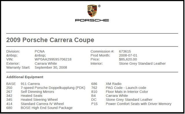 Used 2009 Porsche 911 Carrera image 7