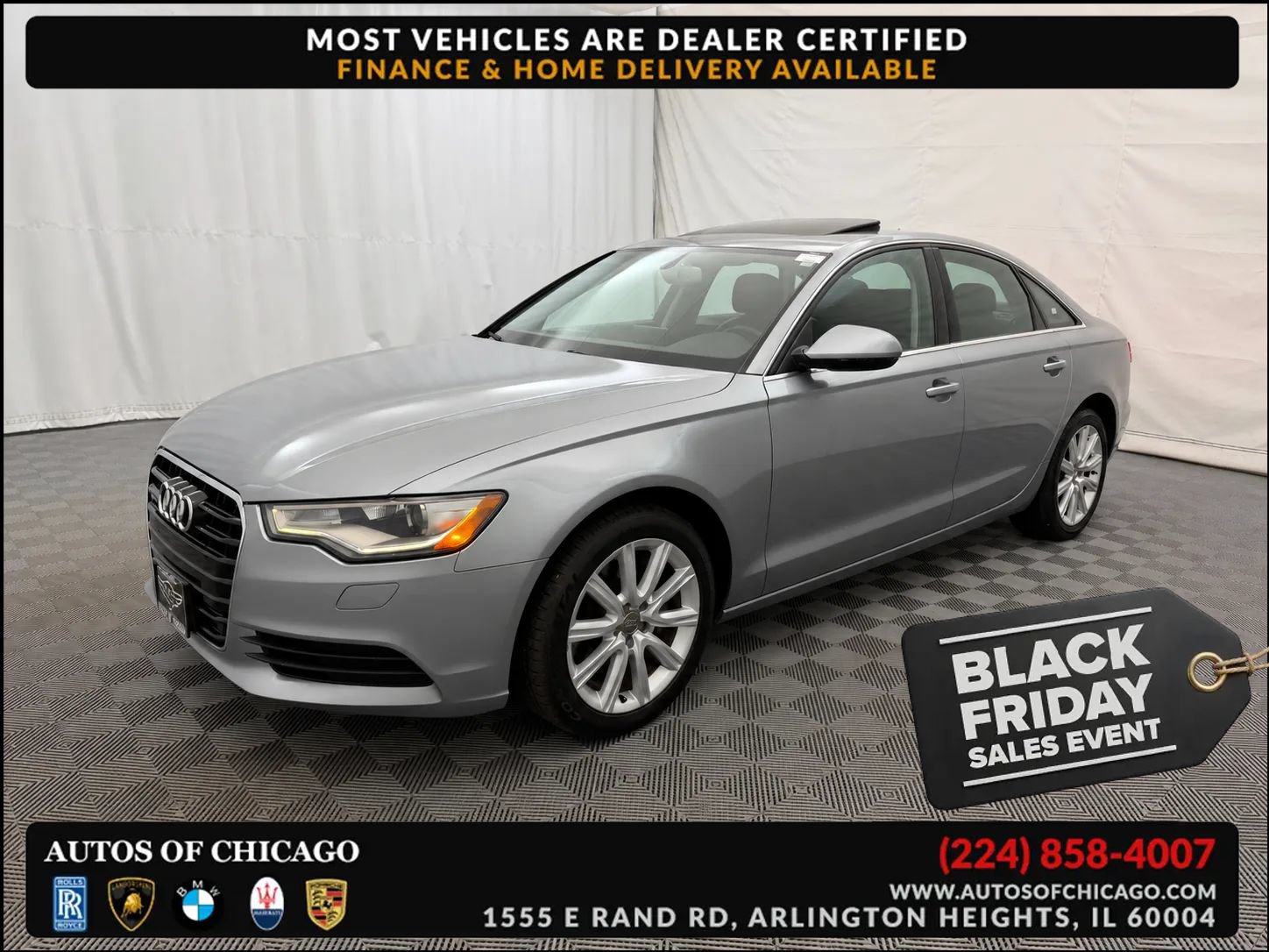 Used 2015 Audi A6 2.0T Premium Plus w/ Premium Plus Package AWD/4WD image 1