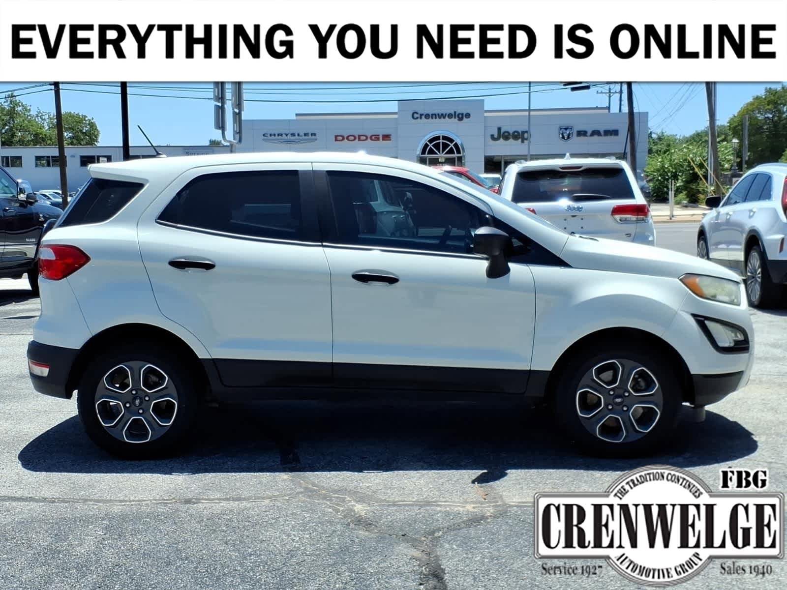 Used 2019 Ford EcoSport S FWD image 1