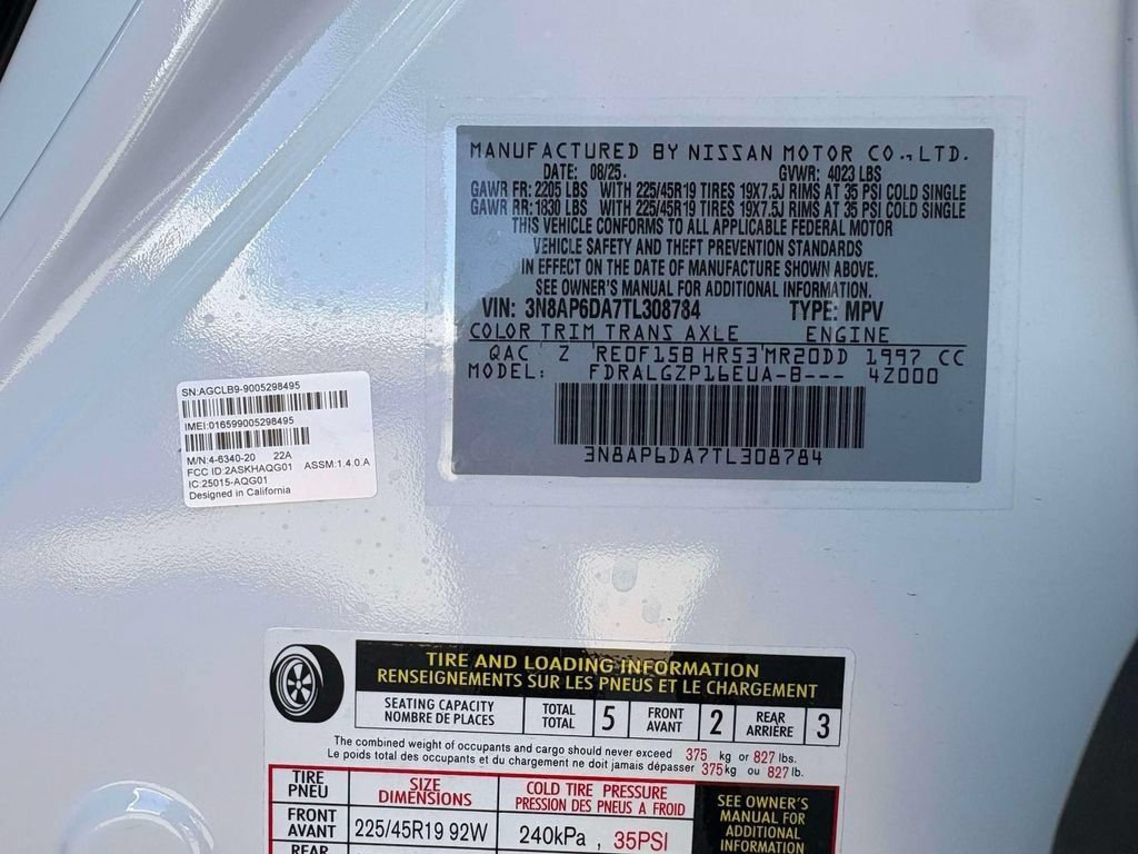 New 2026 Nissan Kicks SR w/ Illumination Package FWD image 27