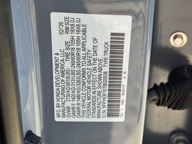 New 2026 Honda Ridgeline Sport image 30