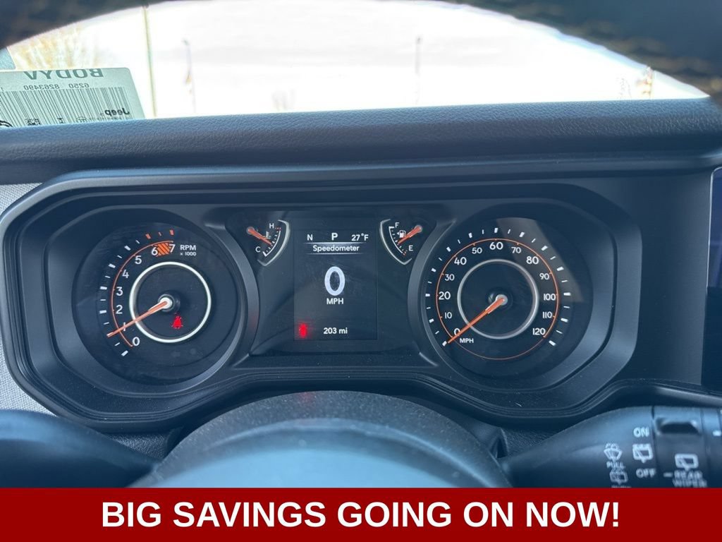 New 2025 Jeep Wrangler Unlimited Sport AWD/4WD image 30