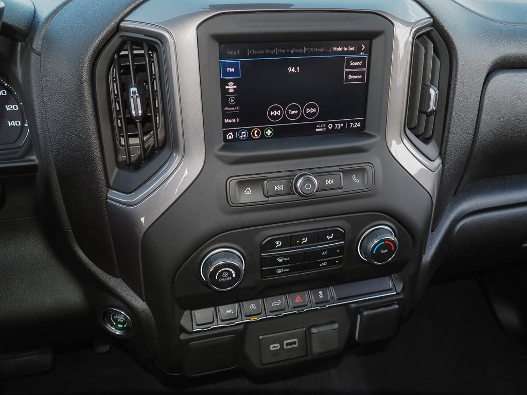 Certified 2024 Chevrolet Silverado 1500 Custom w/ LPO, Dark Essentials Package AWD/4WD image 10