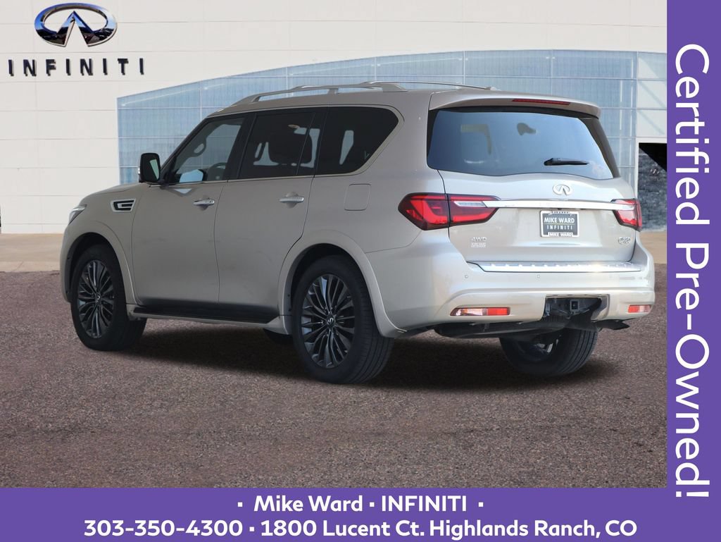 Certified 2023 INFINITI QX80 Sensory w/ Cargo Package AWD/4WD image 3