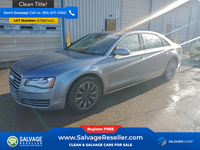 Used 2012 Audi A8 L 4.2