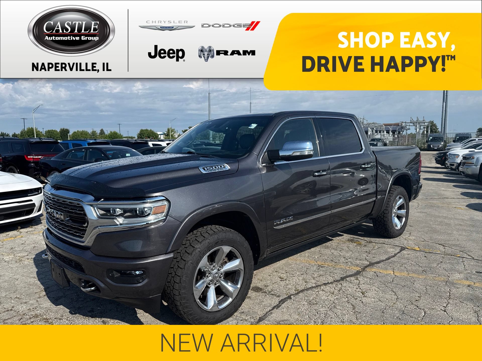 Used 2022 RAM 1500 Limited w/ Body Color Bumper Group