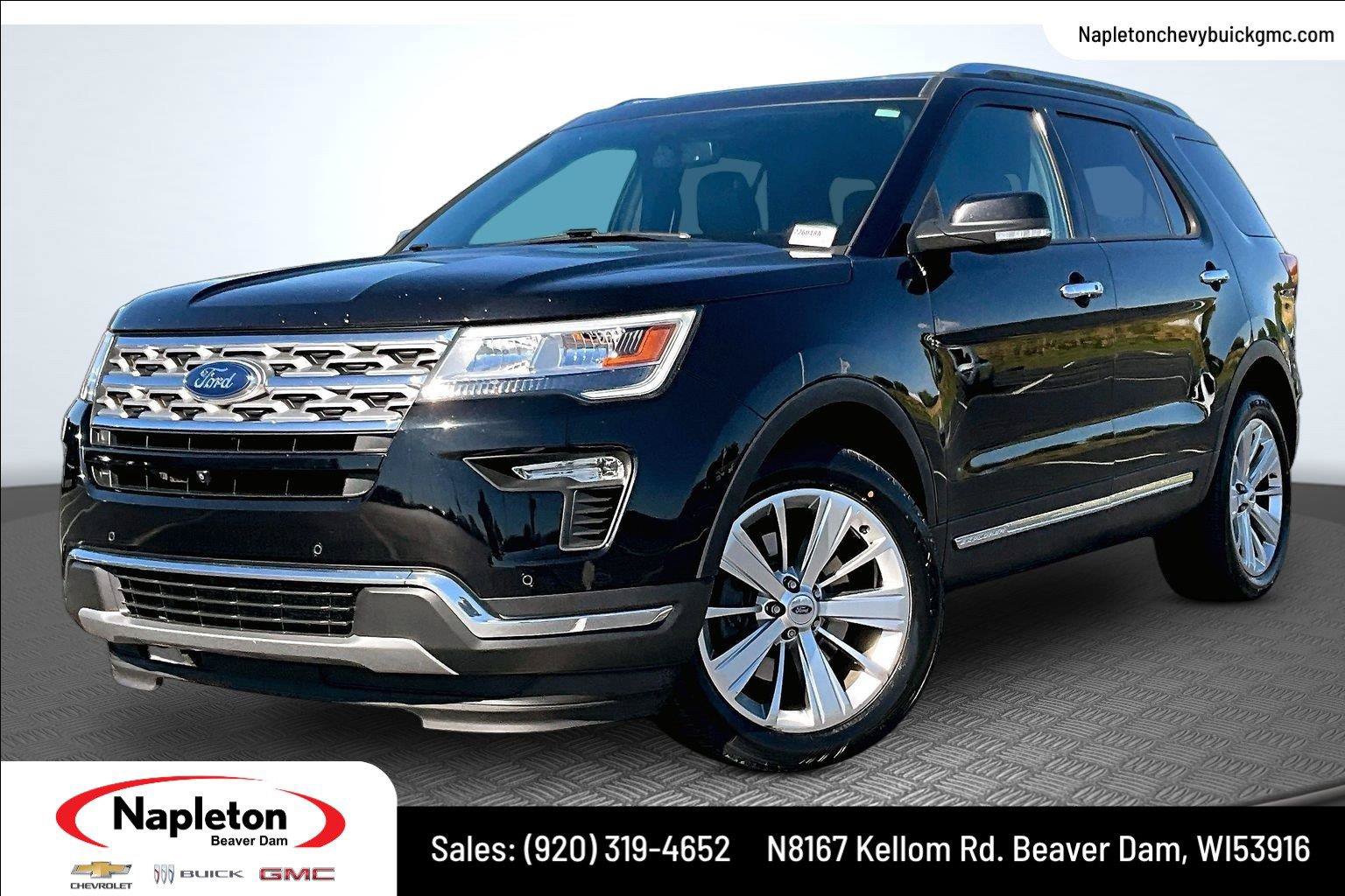 Used 2019 Ford Explorer Limited w/ Class II Trailer Tow Package