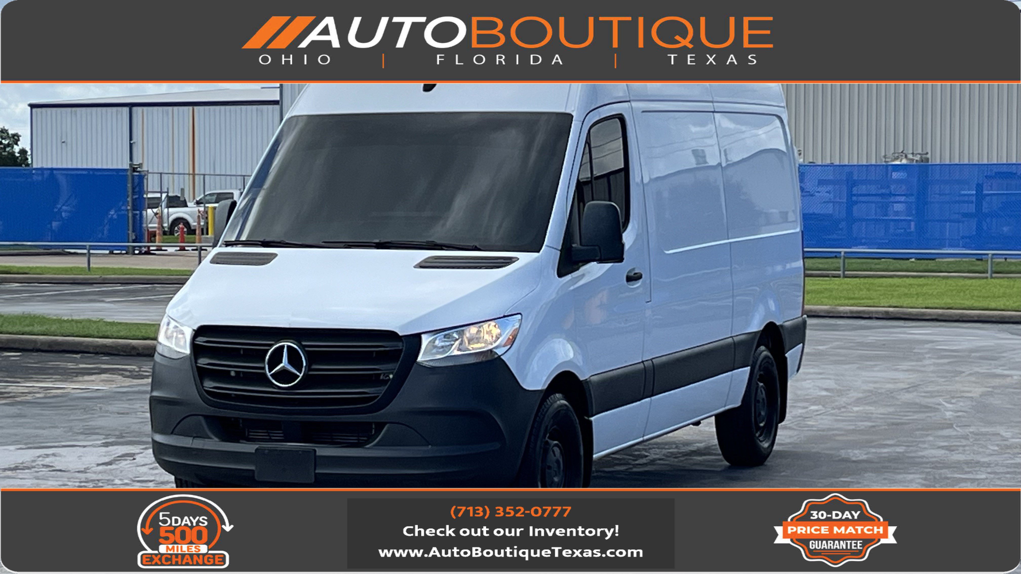 Used 2022 Mercedes-Benz Sprinter 2500 w/ Acoustic Package image 1