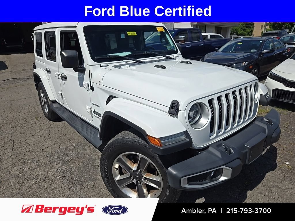 Used 2021 Jeep Wrangler Unlimited Sahara AWD/4WD video 1