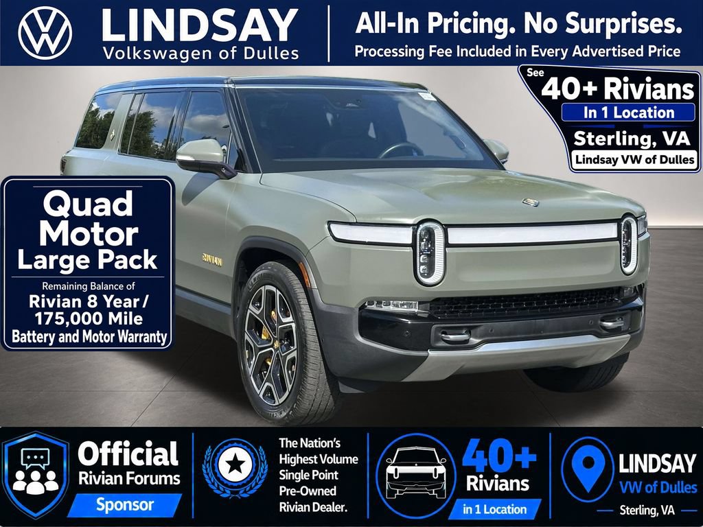 Used 2022 Rivian R1S Launch Edition AWD/4WD image 1