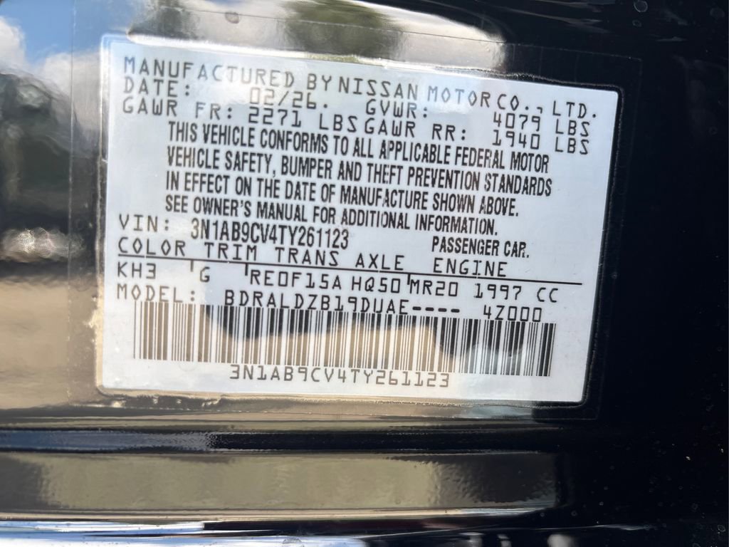 New 2026 Nissan Sentra SV w/ SV Convenience Package image 12