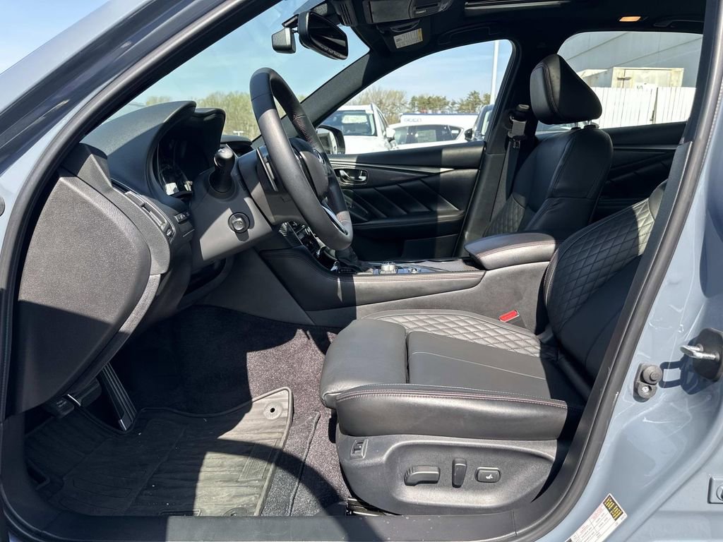 Used 2023 INFINITI Q50 Red Sport 400 w/ Carbon Fiber Package image 24