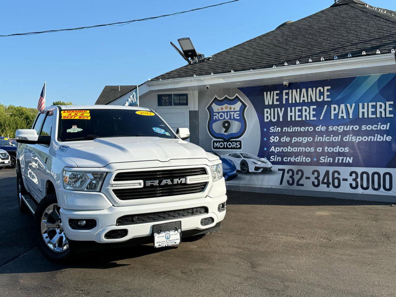 Used 2021 RAM 1500 Big Horn AWD/4WD image 1