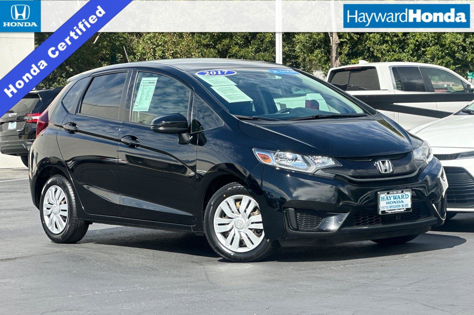 Certified 2017 Honda Fit LX