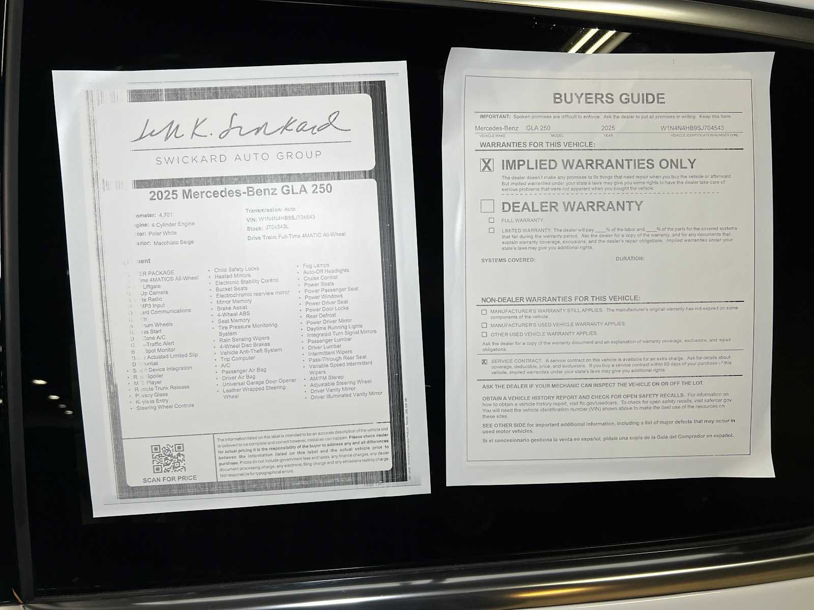 Certified 2025 Mercedes-Benz GLA 250 4MATIC image 40