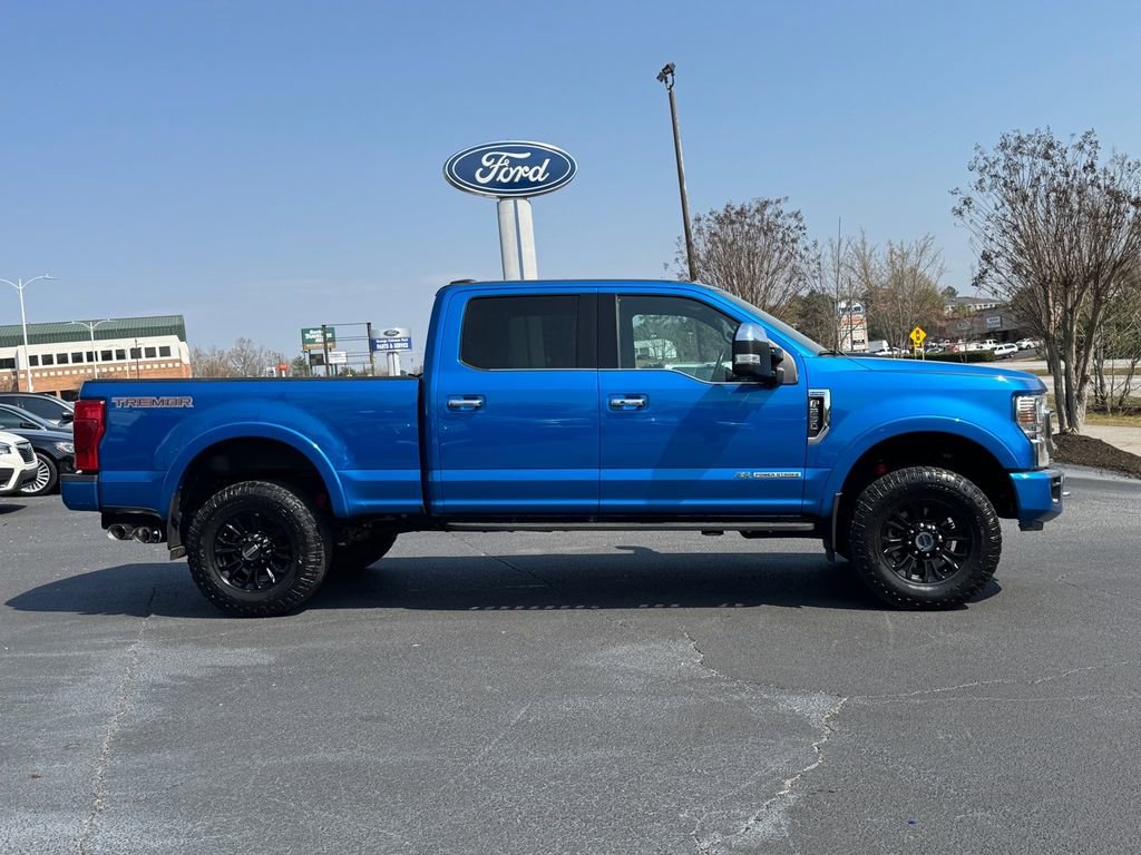 Used 2021 Ford F250 Platinum w/ Tremor Off-Road Package image 3