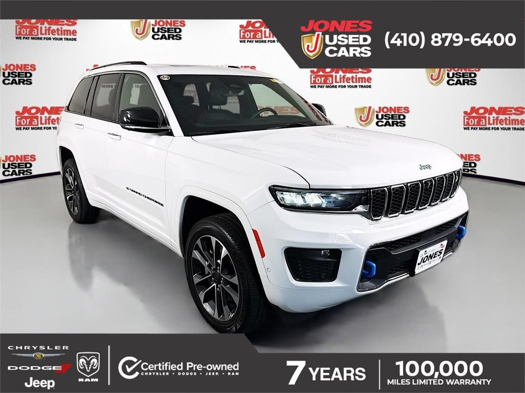 Used 2023 Jeep Grand Cherokee Overland w/ Advanced Protech Group III AWD/4WD image 1