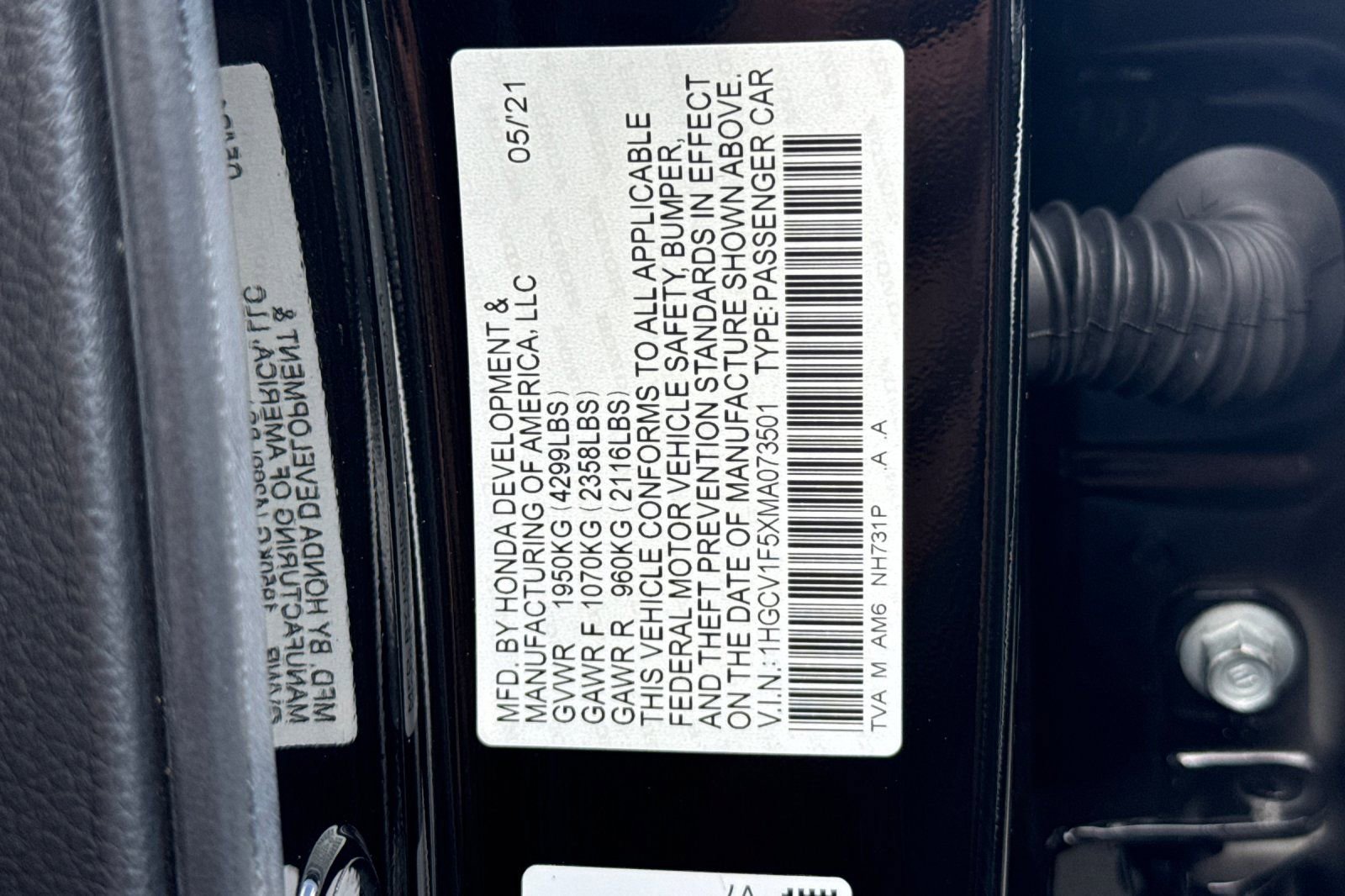 Used 2021 Honda Accord EX-L image 34