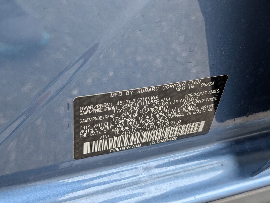 Used 2024 Subaru Crosstrek 2.0i Premium image 20