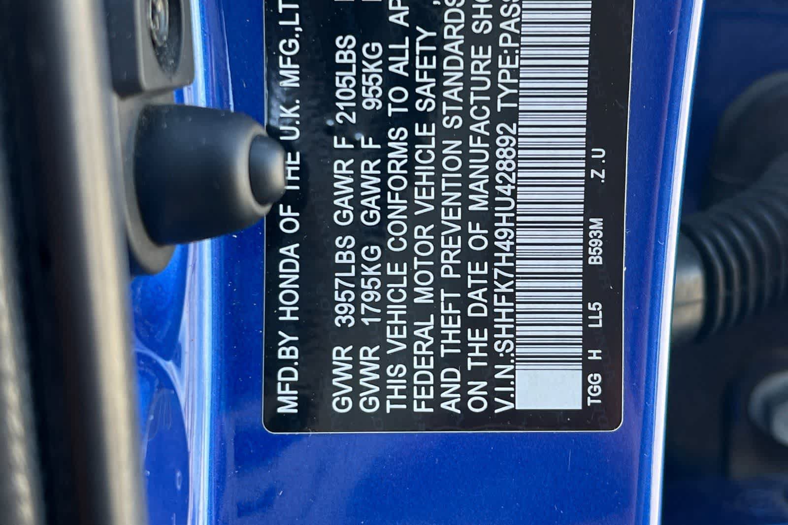 Used 2017 Honda Civic Sport image 28