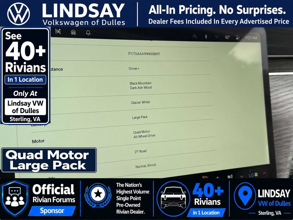 Used 2022 Rivian R1T Adventure AWD/4WD image 26