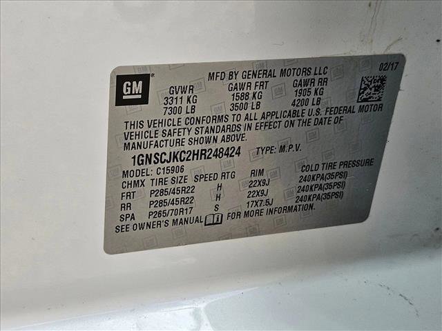 Used 2017 Chevrolet Suburban Premier RWD image 26