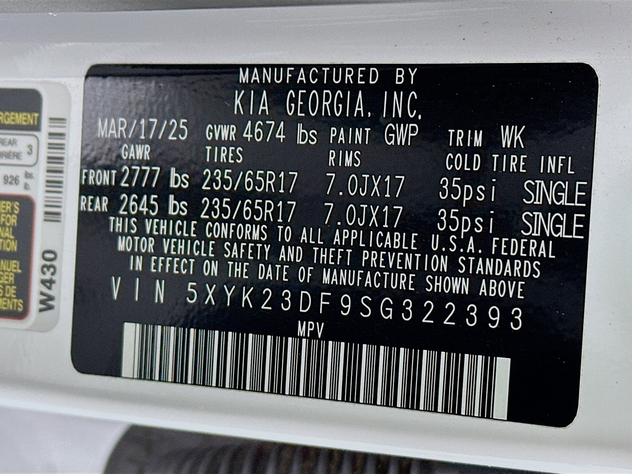 Used 2025 Kia Sportage LX image 12