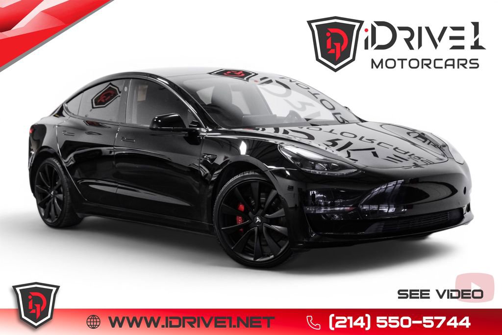 Used 2019 Tesla Model 3 Performance AWD/4WD image 1