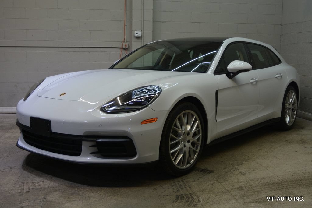 Used 2018 Porsche Panamera 4 AWD/4WD image 2
