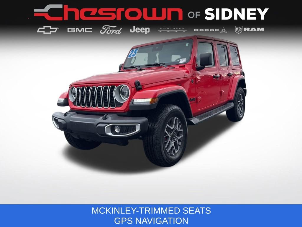 Used 2025 Jeep Wrangler Sahara image 1