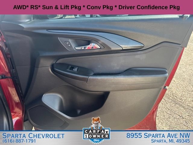 Used 2022 Chevrolet TrailBlazer RS w/ Sun and Liftgate Package AWD/4WD image 25