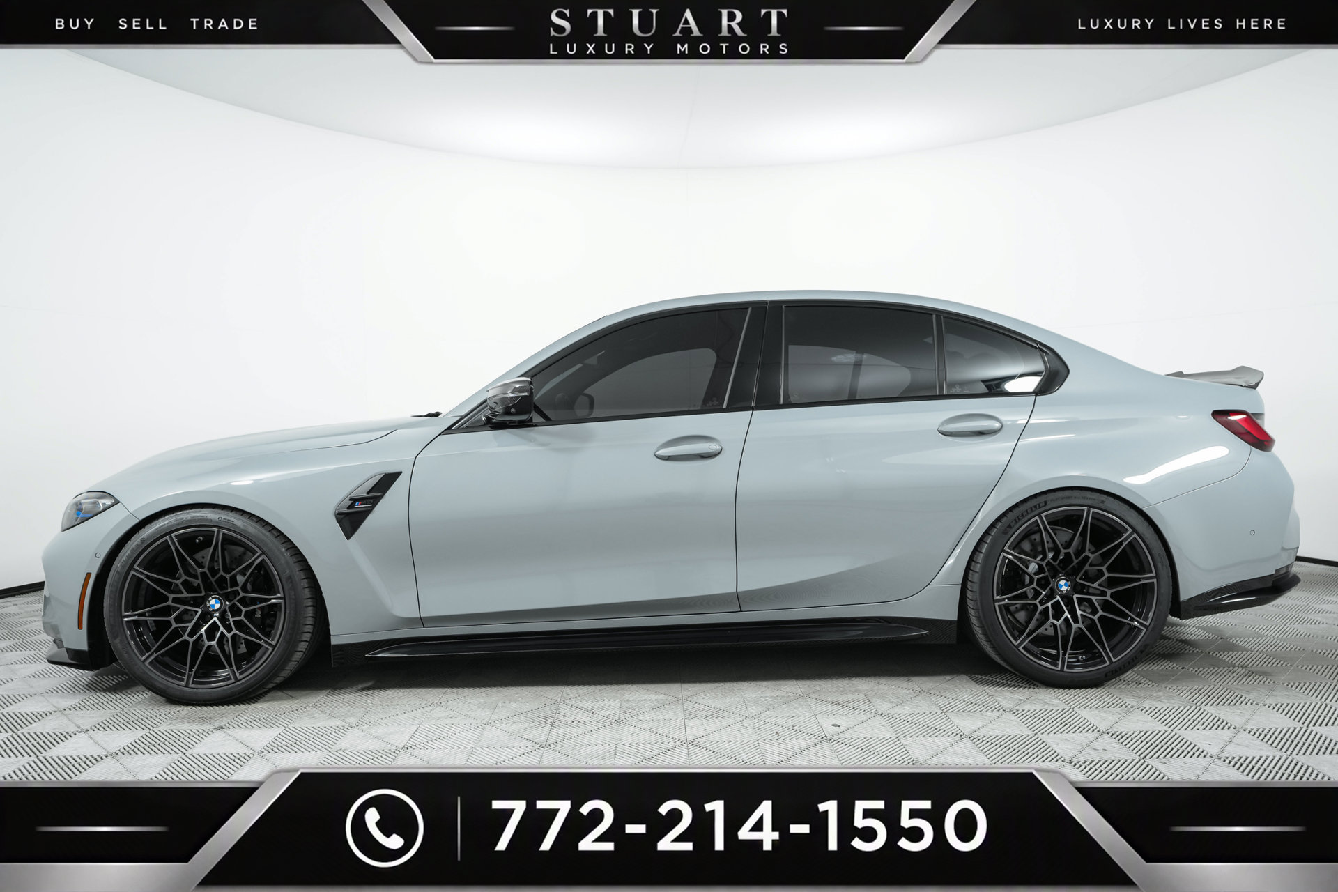 Used 2024 BMW M3 Competition w/ M Carbon Exterior Package AWD/4WD image 5