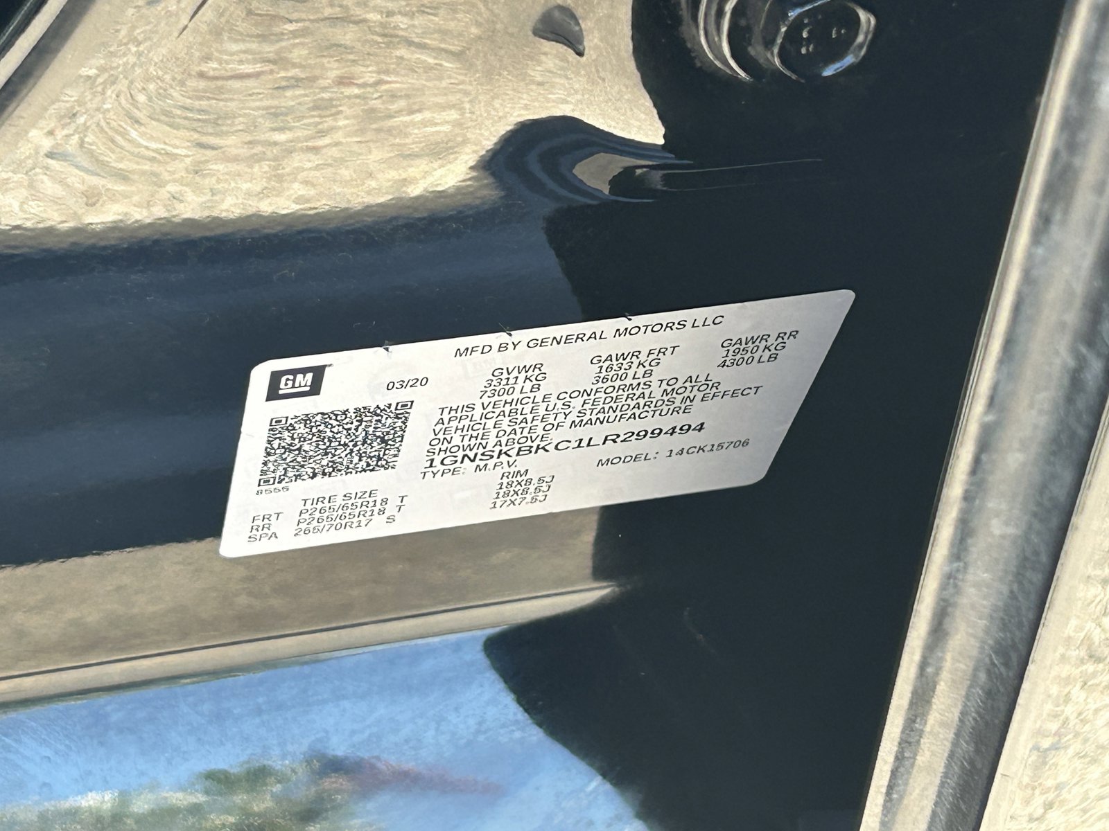 Certified 2020 Chevrolet Tahoe LT w/ Luxury Package AWD/4WD image 33