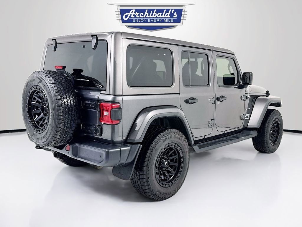 Used 2020 Jeep Wrangler Unlimited Sahara w/ Uconnect 4C Nav & Sound Group image 6