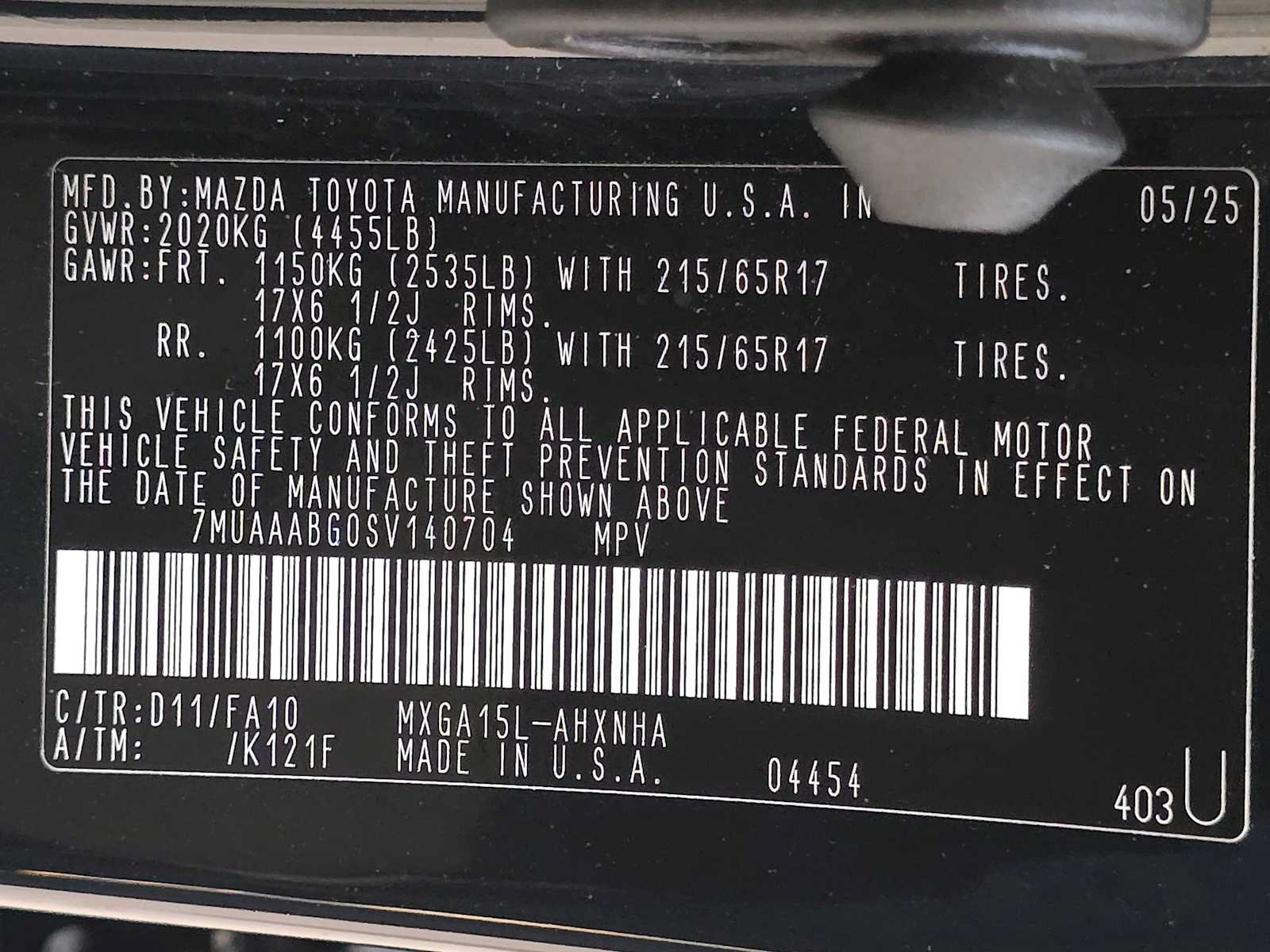 Certified 2025 Toyota Corolla Cross L AWD/4WD image 32