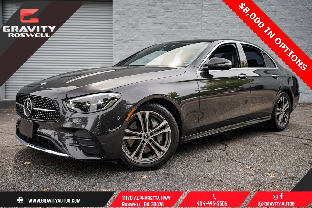 Used 2021 Mercedes-Benz E 350 4MATIC Sedan w/ Premium Package